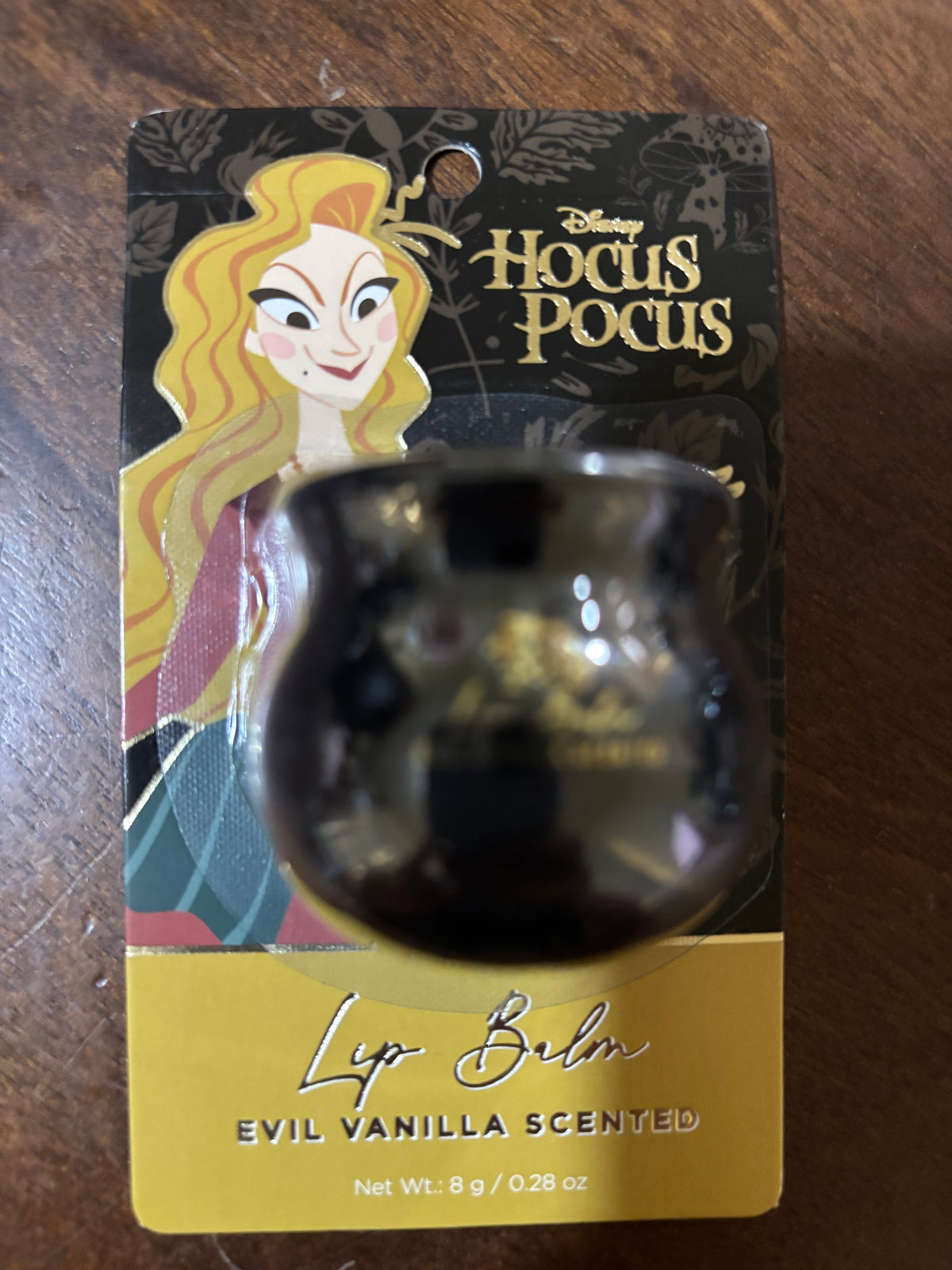 Disney Holis Pocus Lip Balm Evil Vanilla Scented