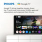Philips 32" Clase HD (720p) Google Smart LED TV (32PFL6446/F7)