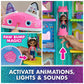 Gabby's Dollhouse: la Película, Dollhouse Meow-mazing con Sonido FX, Accesorios y Orejas Interactivas Adicionales (Exclusivo de Walmart)