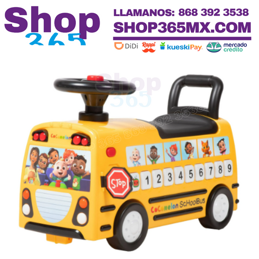 CoComelon Autobús Escolar con Letras, Números y Música