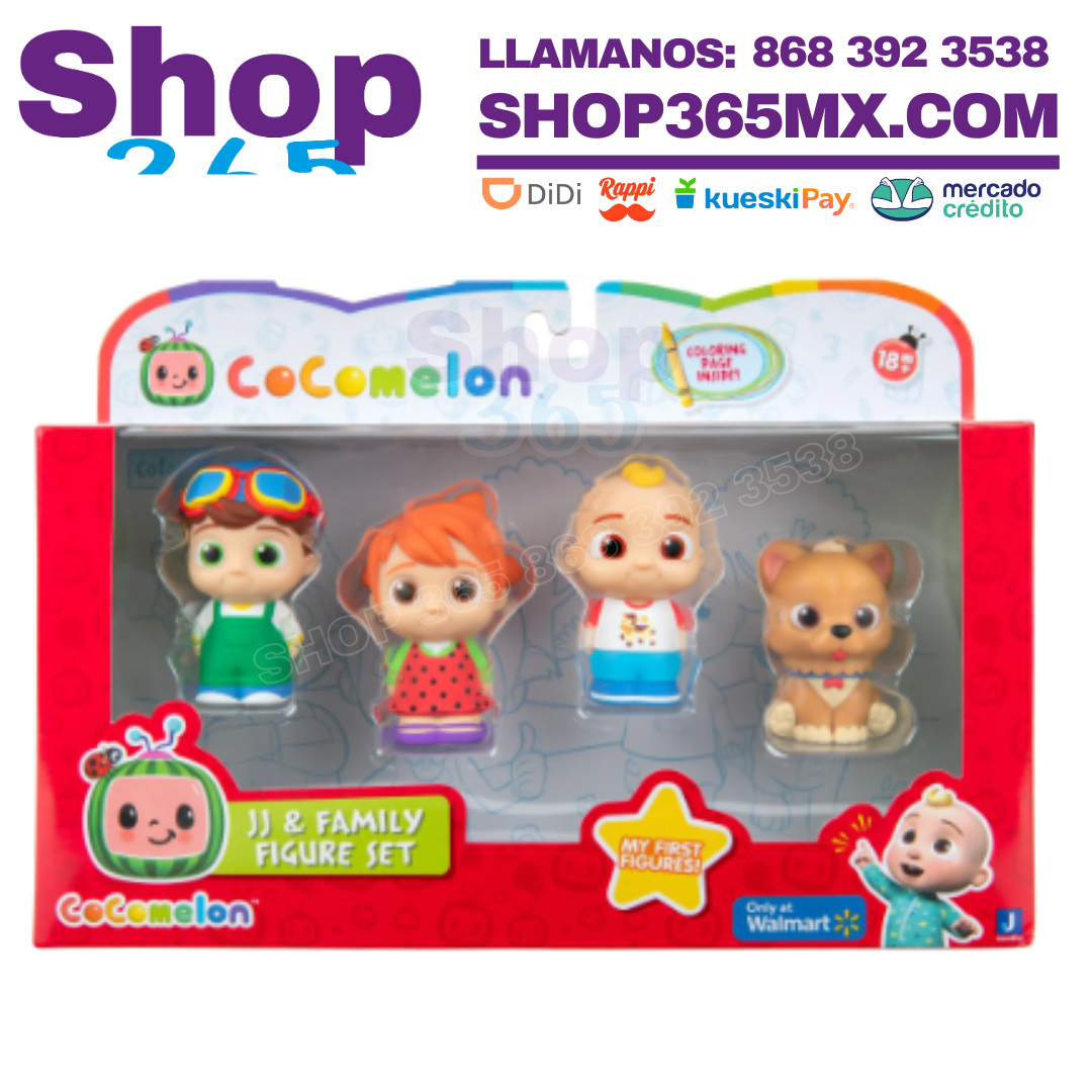 Cocomelon Paquete de 4 Figuras