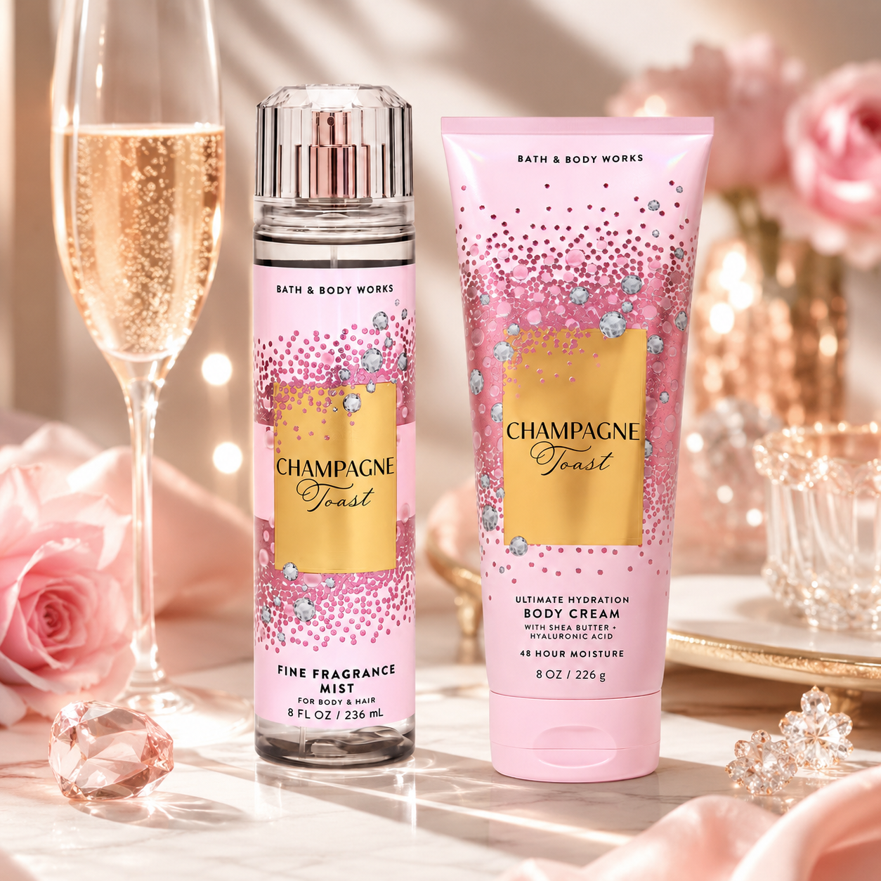 Champagne Toast Set – Bath & Body Works 2PZA