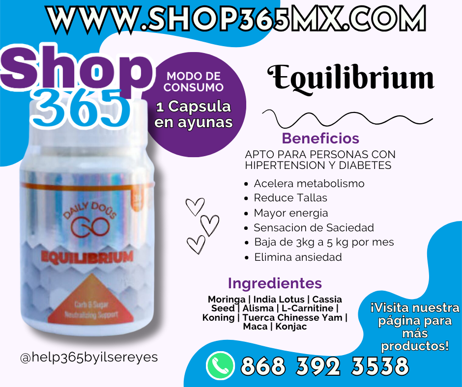 Equilibrium más E-Detox Plus