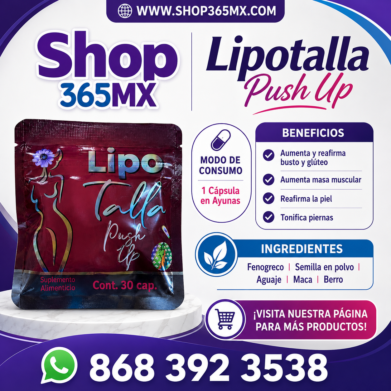 LipoSize Push Up