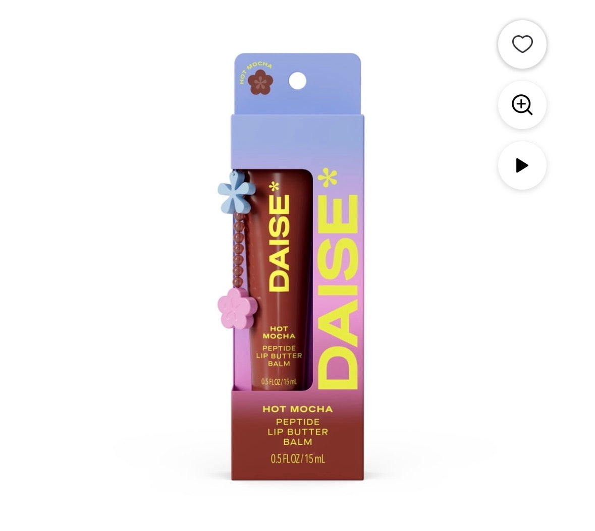 Daise Hot Mocha Peptide Lip Butter Balm 15 ml – Bálsamo Labial con Péptidos