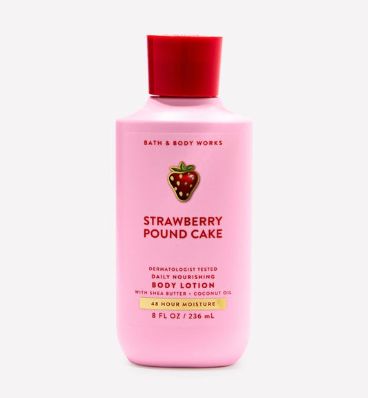 🍓 Strawberry Pound Cake Body Lotion Bath & Body Works 236 ml