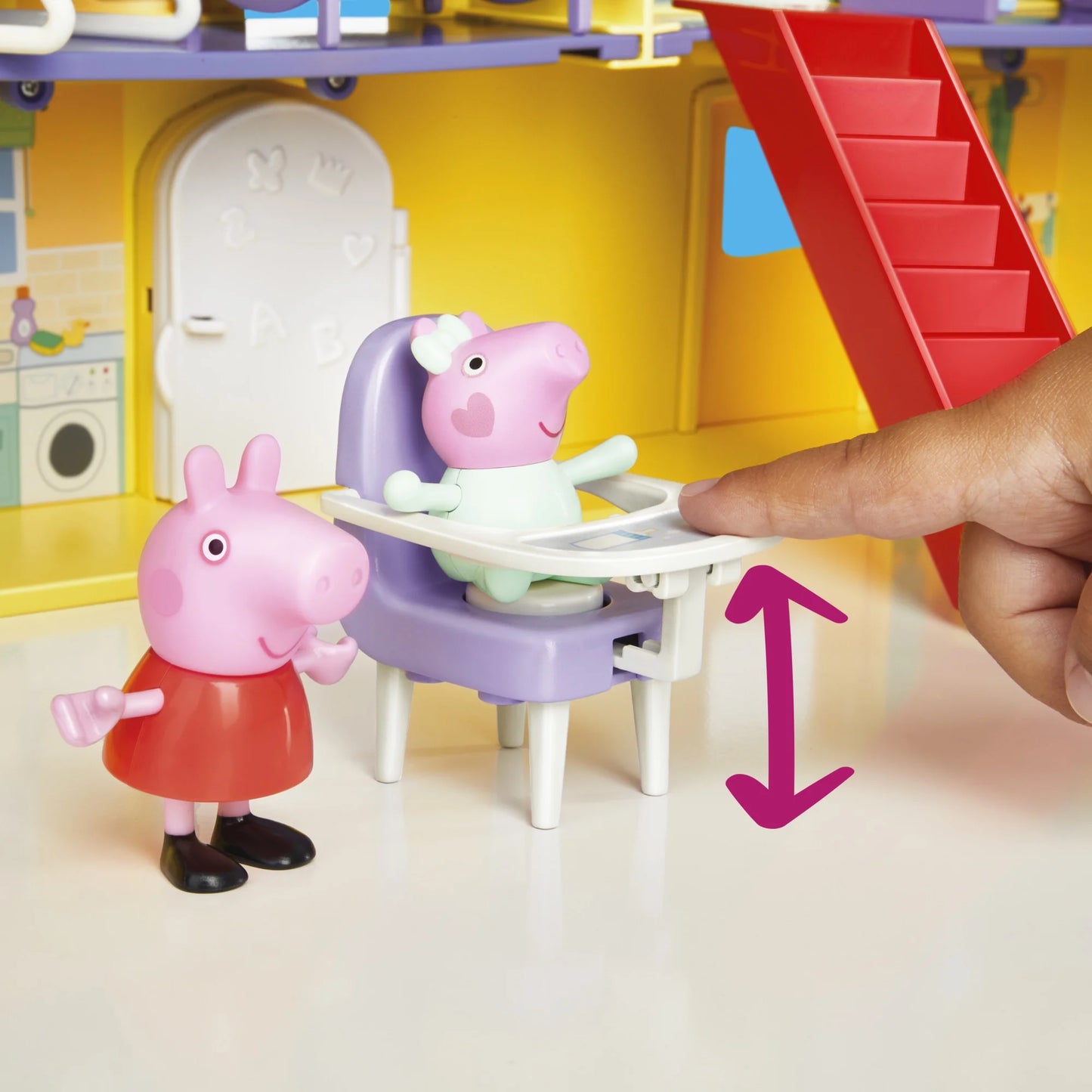 Peppa Pig Toys Casa Familiar Big de Peppa con Juegos para Bebés, Niñas y Niños, 3+