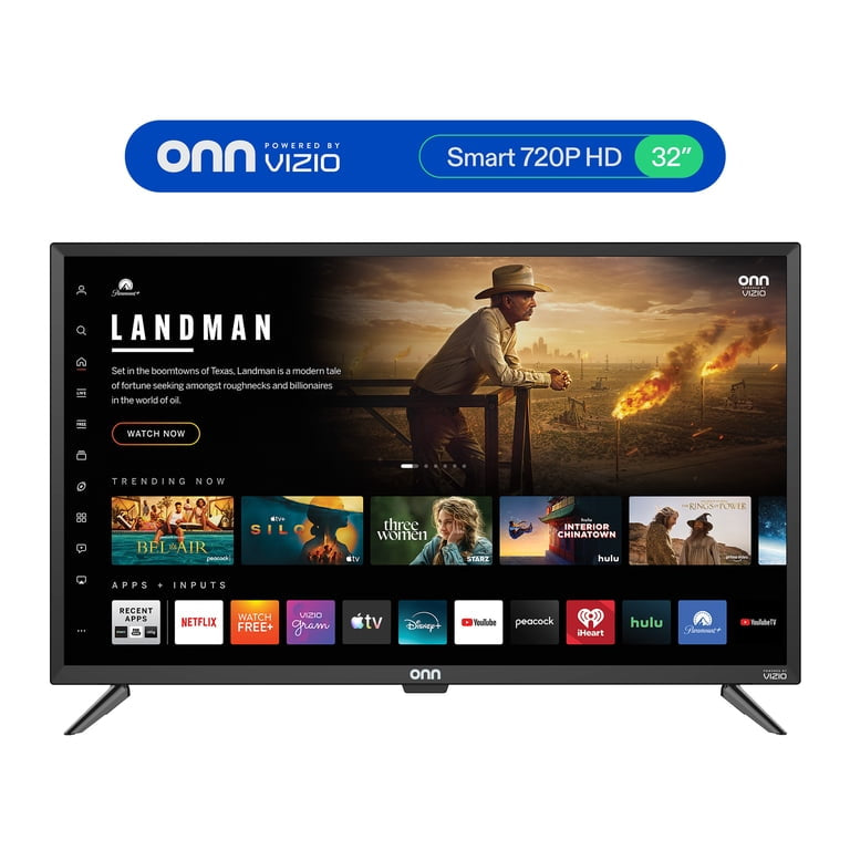 onn Smart TV de 32" Clase 720P HD con Tecnología VIZIO, 32S2V1
