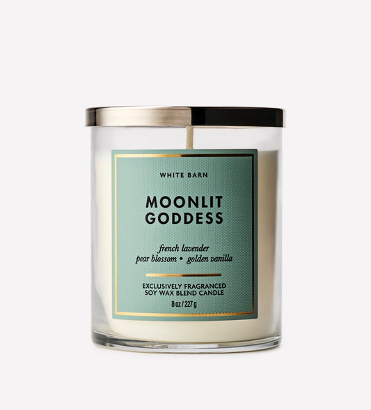 Moonlit Goddess – Vela Aromática 1 Mecha White Barn 8 oz / 227 g