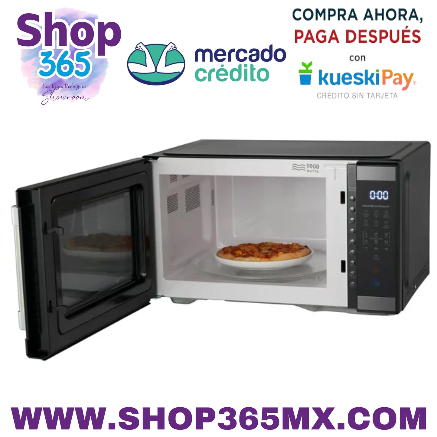 Hamilton Beach 1.1 MWO BSS Horno de microondas negro