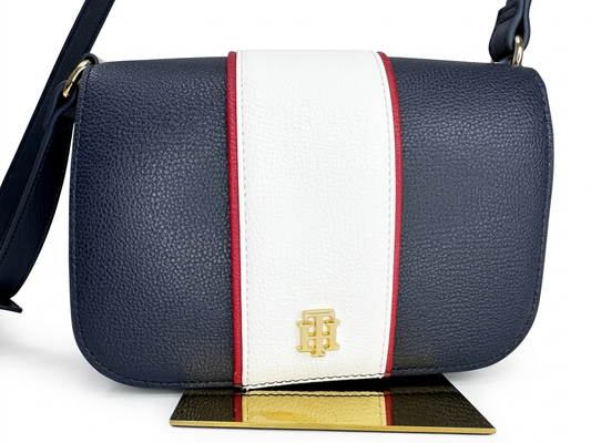 Crossbody Tommy Hilfiger Navy White -red