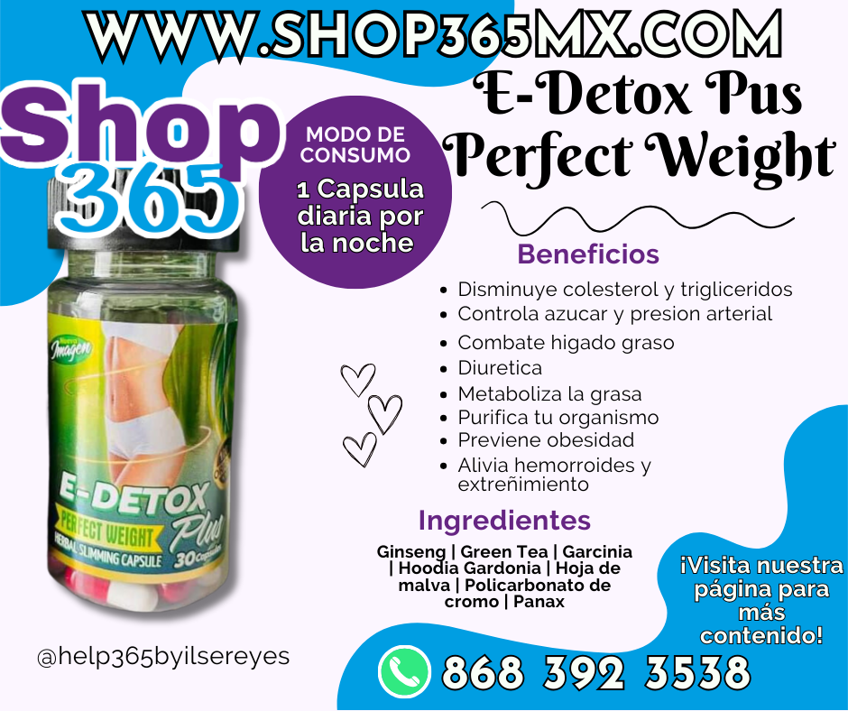 Equilibrium más E-Detox Plus