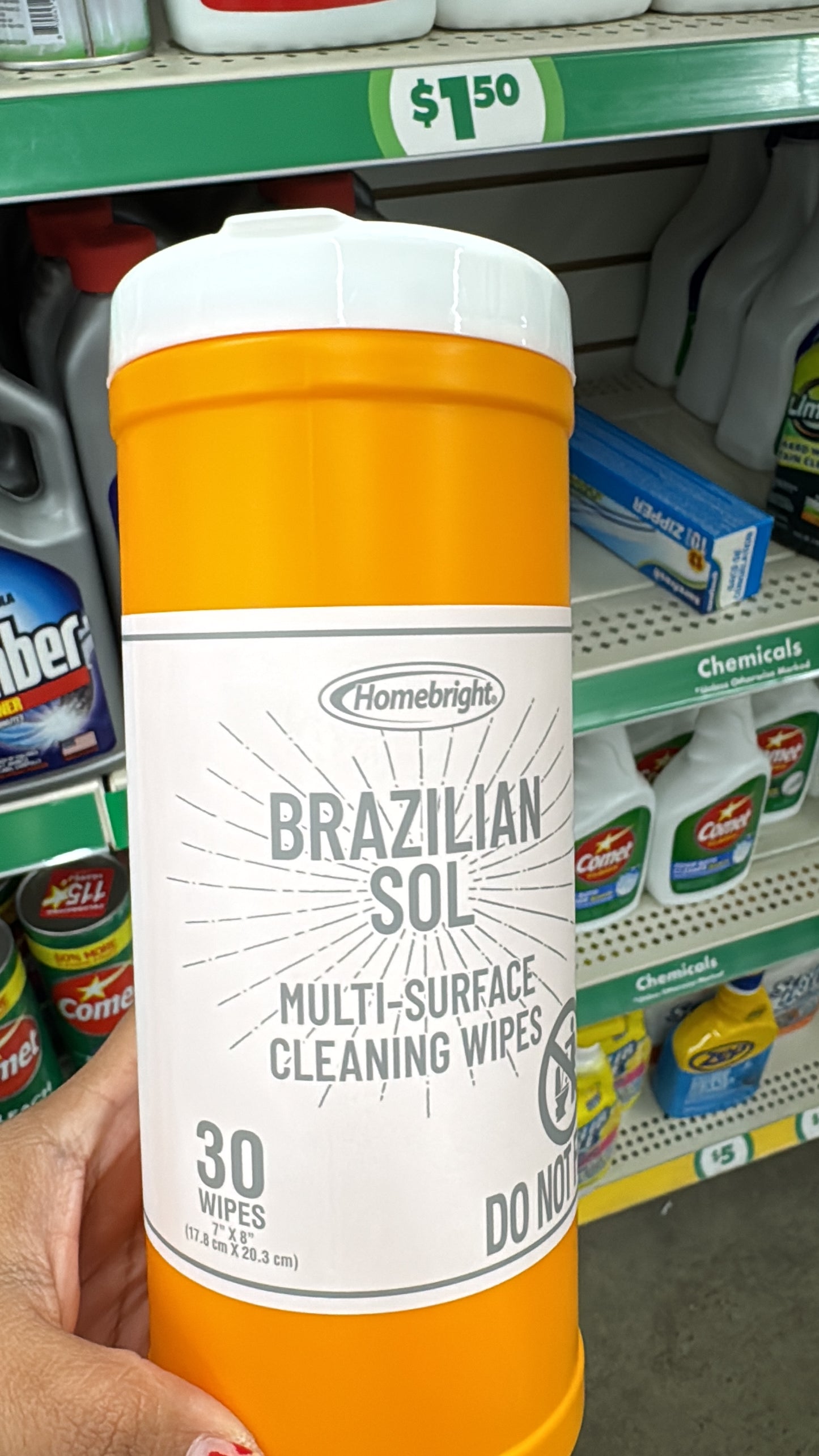 Brazilian Sol Multi Surface Cleaning Whipes