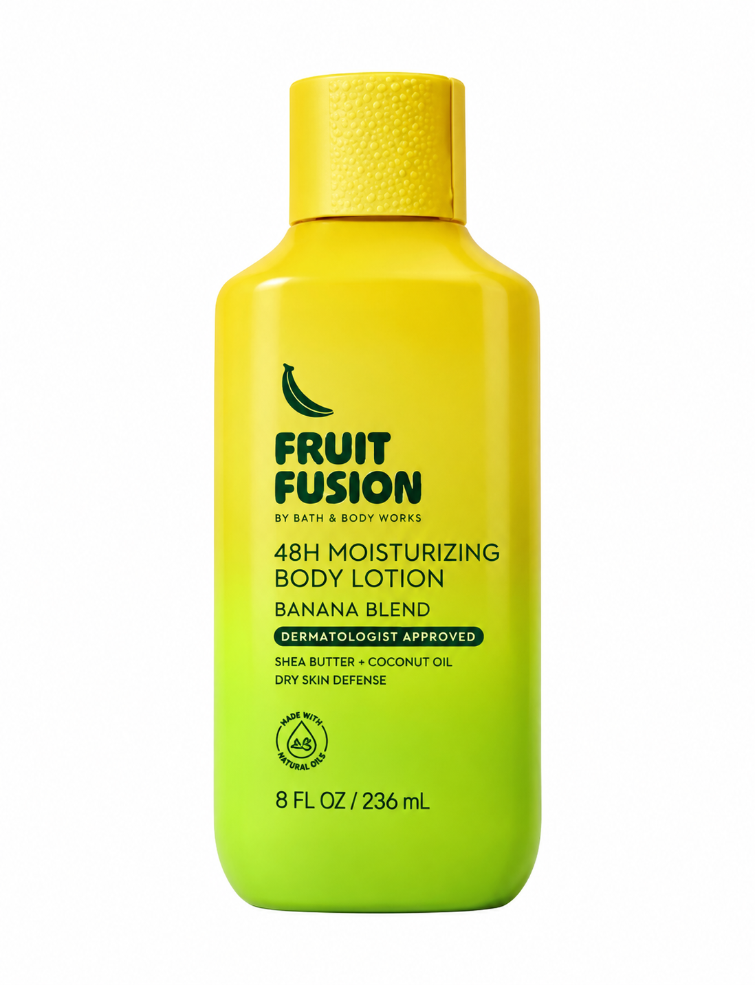 Bath & Body Works Fruit Fusion Banana Blend Body Lotion 236 ml – Loción Corporal de Plátanou