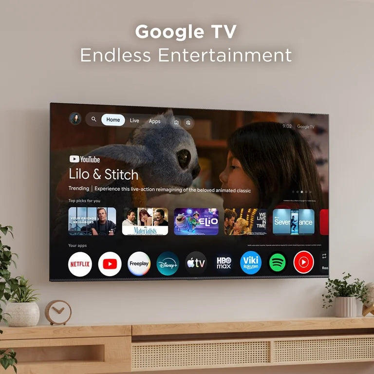 TCL 50" Serie Q QLED 4K UHD HDR Smart Google TV (Nuevo 2025) - Dolby Vision, Dolby Atmos, Motion Rate 240, HDR 10+, Modo de Juego Automático - 50Q51K