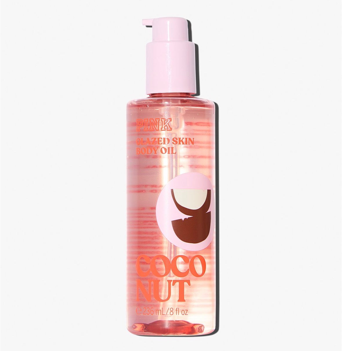 Pink Glazed Skin Body Oil Coconut