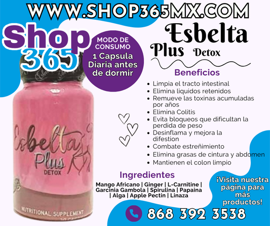 Esbelta Detox Plus