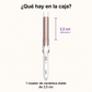 Conair Rizos de Cerámica Doble 1.0 Pulgadas, Oro Rosa, CD701GN
