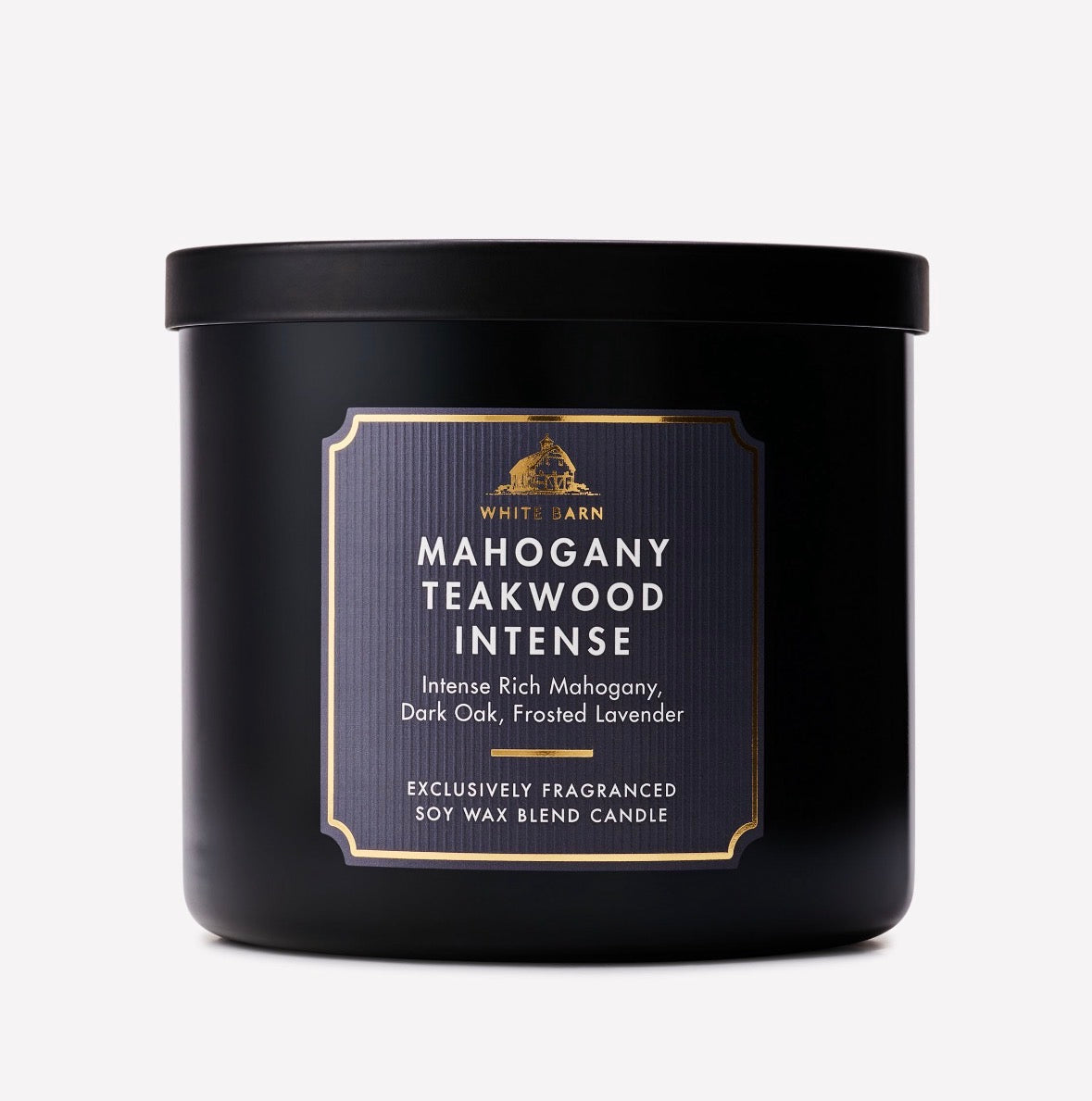 Vela Aromática Mahogany Teakwood Intense – Bath & Body Works White Barn