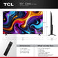 TCL 50" Serie Q QLED 4K UHD HDR Smart Google TV (Nuevo 2025) - Dolby Vision, Dolby Atmos, Motion Rate 240, HDR 10+, Modo de Juego Automático - 50Q51K