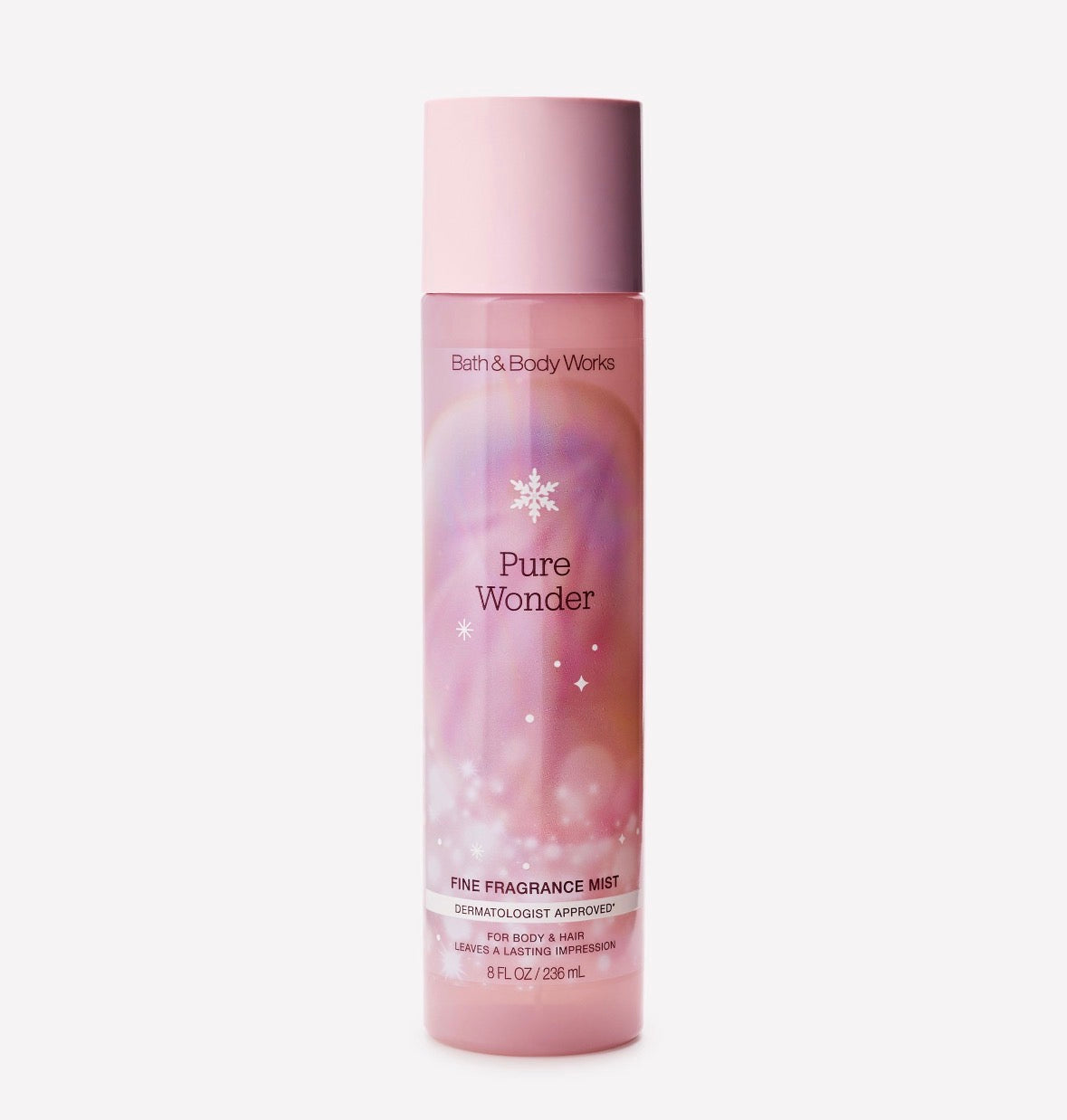Bath & Body Works Pure Wonder Fine Fragrance Mist | Body Mist para Cuerpo y Cabello 236 ml