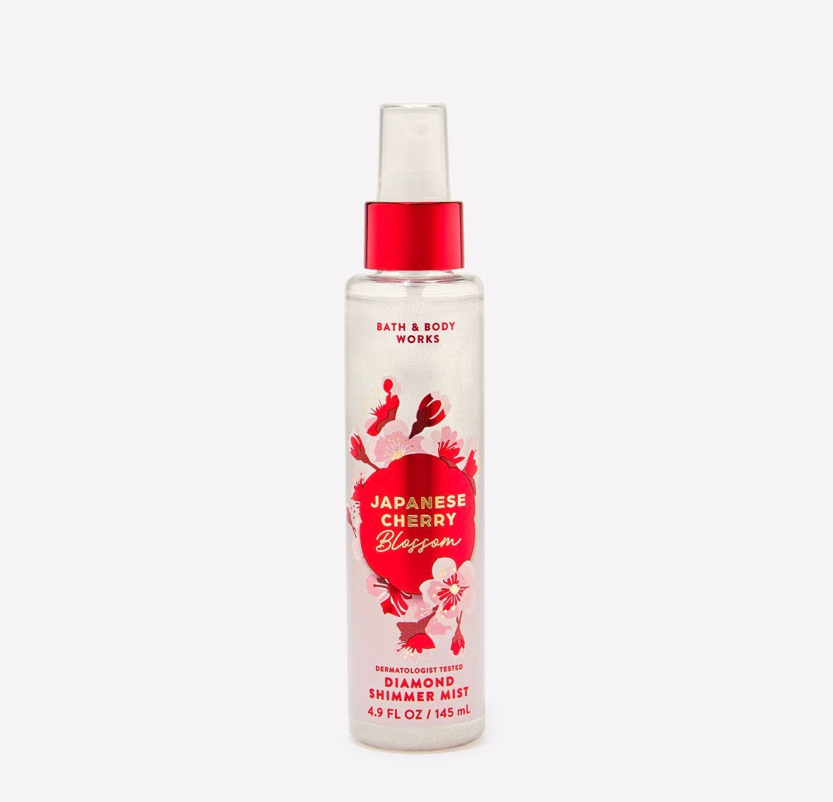 Bath & Body Works Japanese Cherry Blossom Diamond Shimmer Mist 145 ml