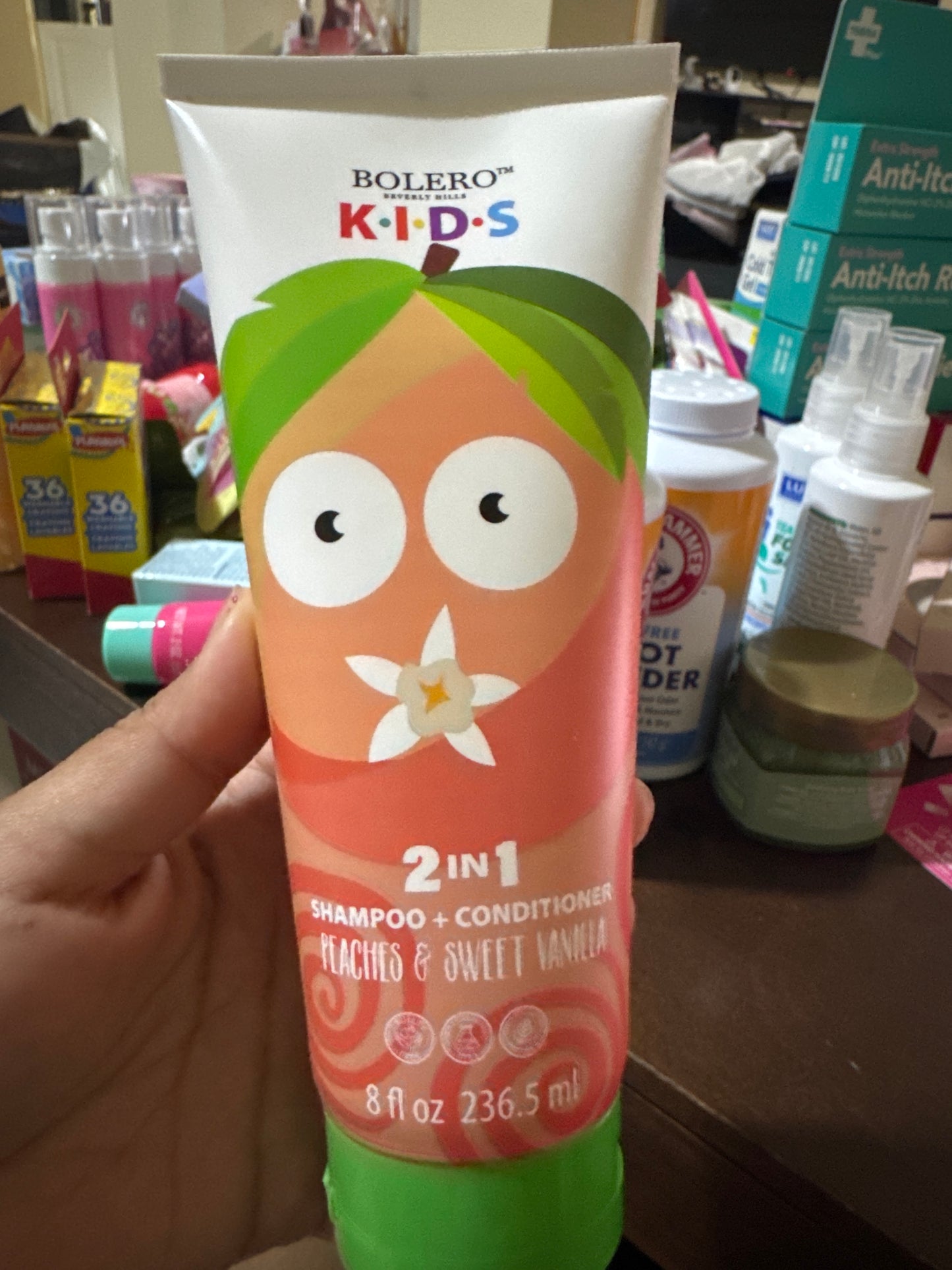 Bolero kids Shampoo y Acondicinador Peaches & Sweet Vanilla