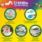 Juego de lápices de colores borrables Crayola, 12 colores, niño principiante