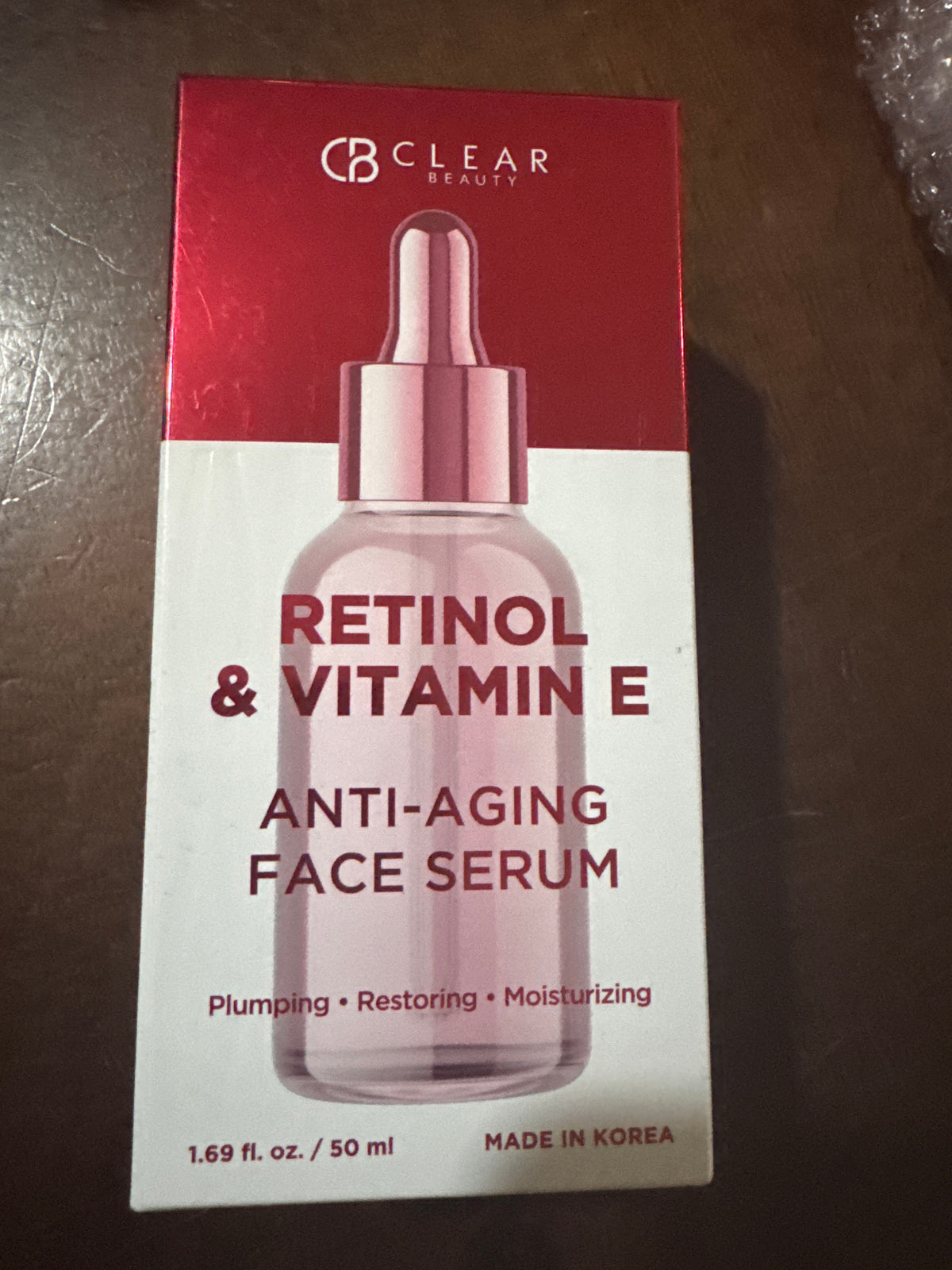 Clear Beauty Retinol & Vitamin E anti-aging Face Serum