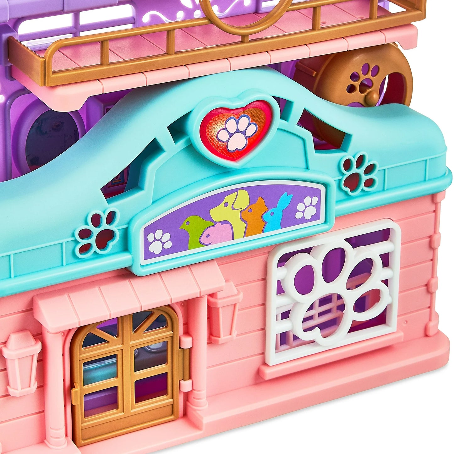 Kid Connection Juego Clínica Veterinario con Luz y Sonido, 29 Piezas, Juguetes para Niños Pequeños