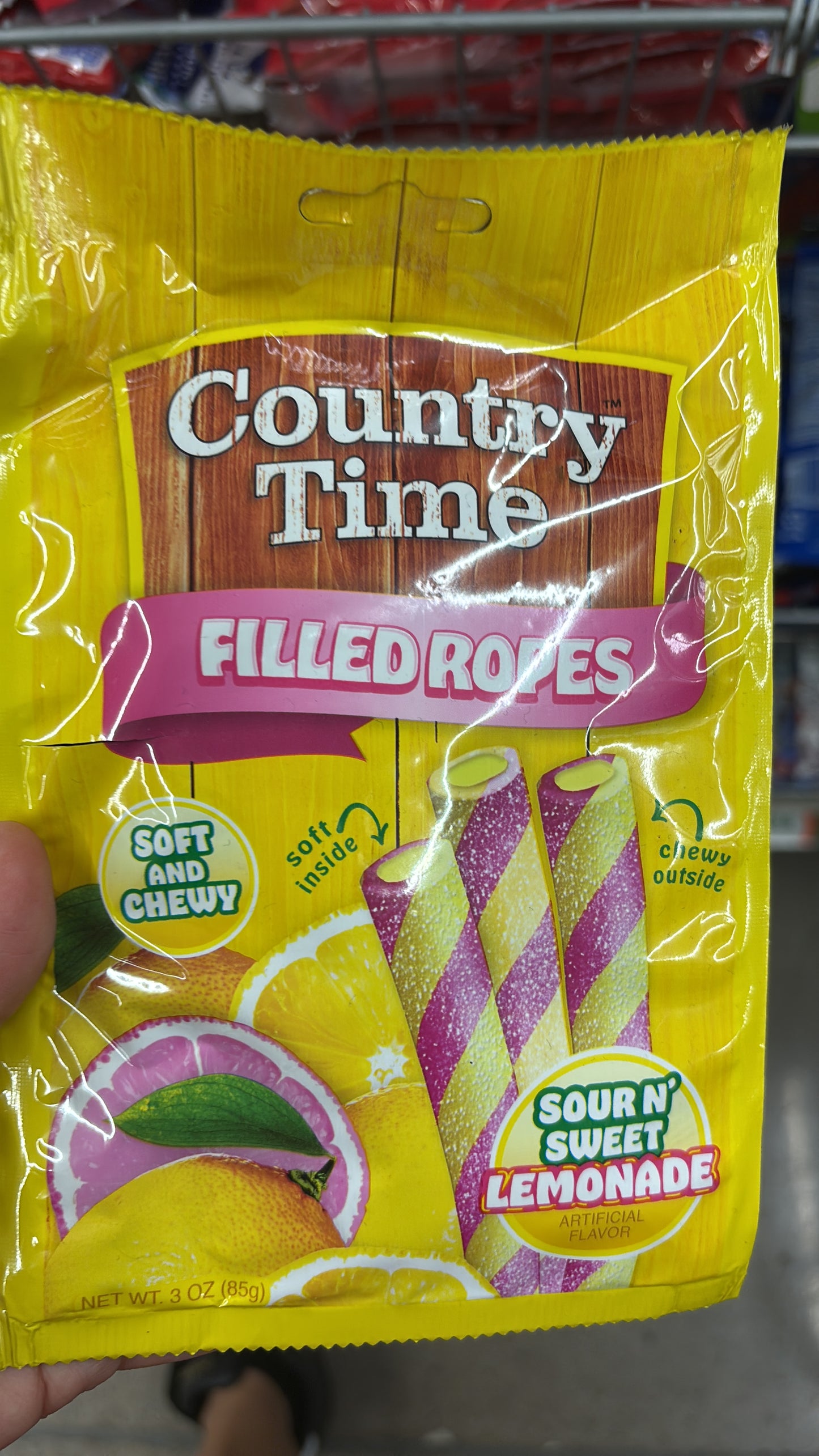 Country time fulled ropes lemonade