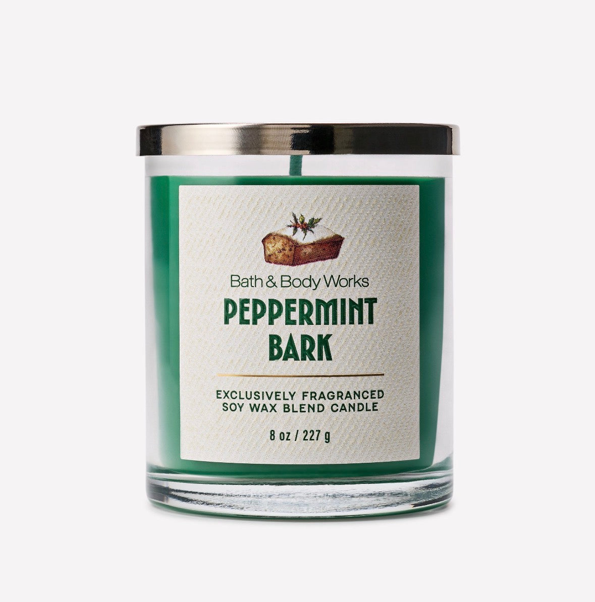 Peppermint Bark Vela Aromática de 1 Mecha 227 g | Bath & Body Works