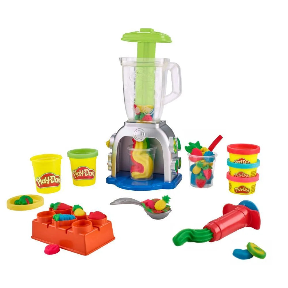 Play-Doh Juego de Batidora de Juguetes Swirlin', Juguetes de Cocina de Simulación, Regalos de Navidad, 3+