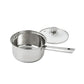 Mainstays Juego de Utensilios de Cocina y Sartenes de Acero Inoxidable Antiadherente de 10 Piezas