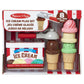 Melissa & Doug Scoop y Stack Set de Juego Magnético Ice Cream Cone, Materiales Multicolores -certificados Fsc