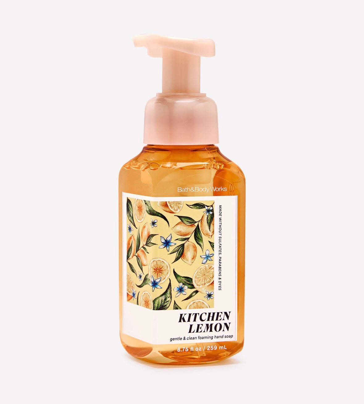 Jabón Espumoso Kitchen Lemon Bath & Body Works 259 ml | Aroma Fresco a Limón