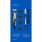Andis Ultra Kit de Cortapelos Clip con Cable de 10 Piezas, Negro / Plateado