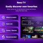Hisense 58" Clase 4K UHD LED LCD Roku Smart TV HDR R6 Serie 58R6E3
