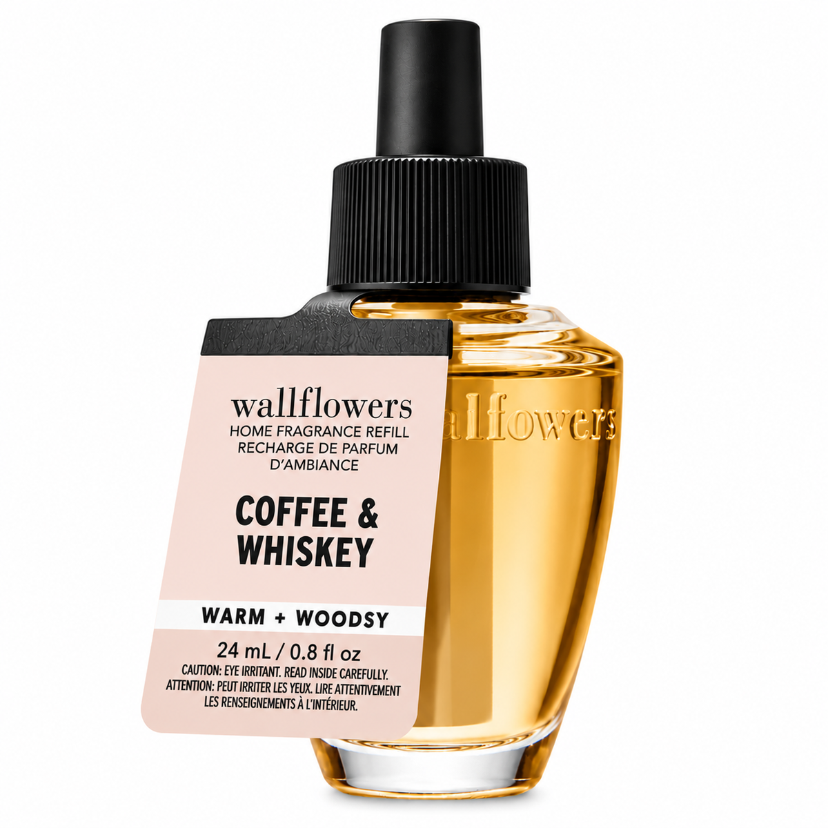 ☕🥃 Bath & Body Works Coffee & Whiskey – Repuesto Aromático Wallflowers | 24 ml
