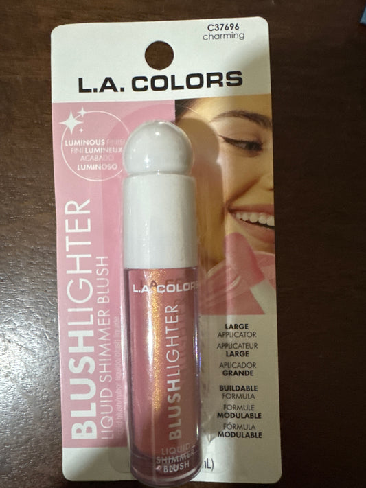 LA COLORS Blushlighter Liquid Shimmer Blush Charming
