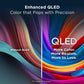 TCL 50" Serie Q QLED 4K UHD HDR Smart Google TV (Nuevo 2025) - Dolby Vision, Dolby Atmos, Motion Rate 240, HDR 10+, Modo de Juego Automático - 50Q51K