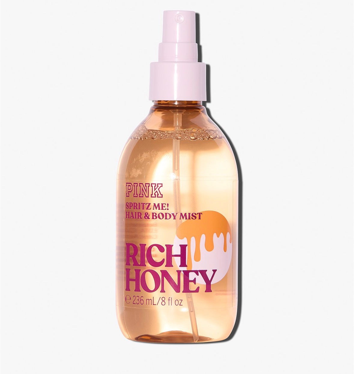 Pink Spritz me Hair & Body Mist Rich Honey