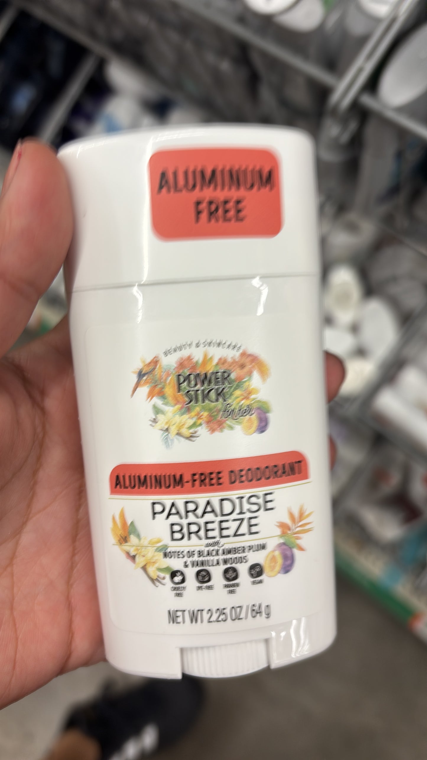 Desodorante power stick paradise breeze