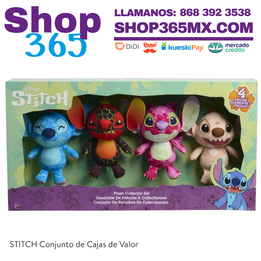 STITCH Conjunto de Cajas de Valor