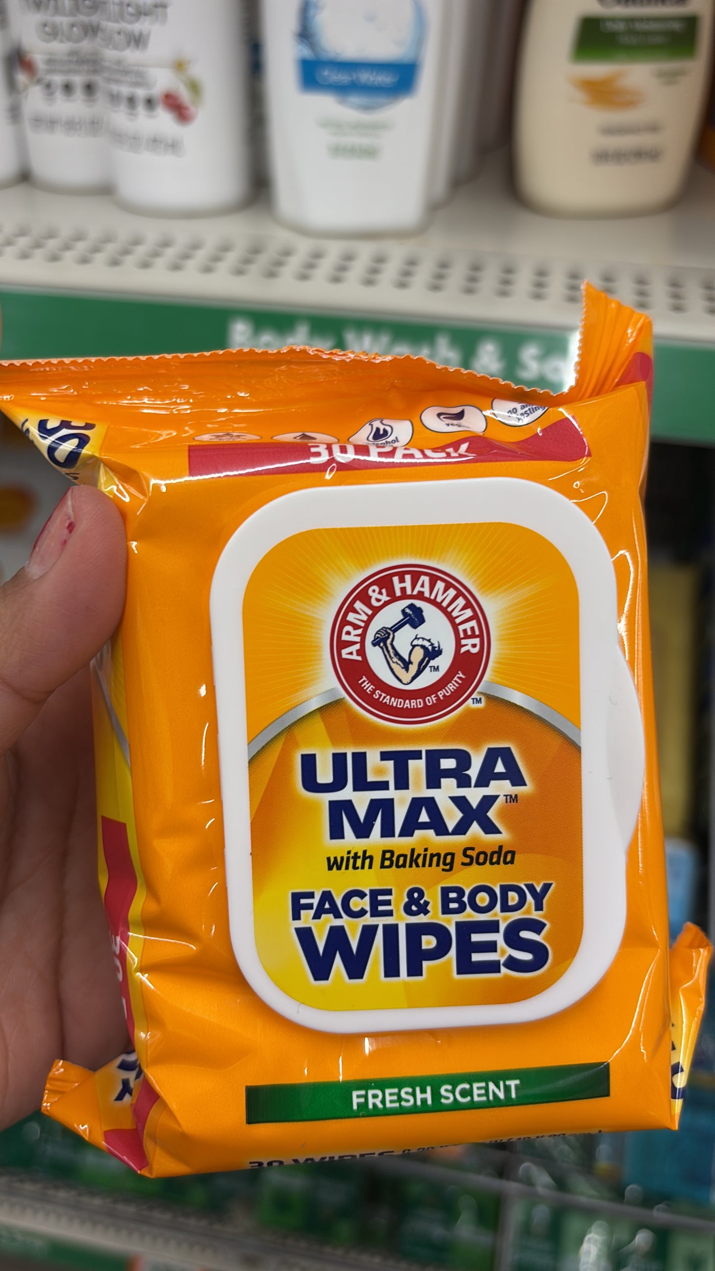 Ultra max wipes face&body