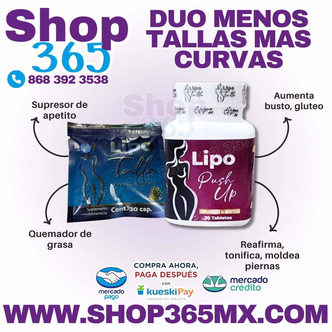 Duo menos tallas mas curvas