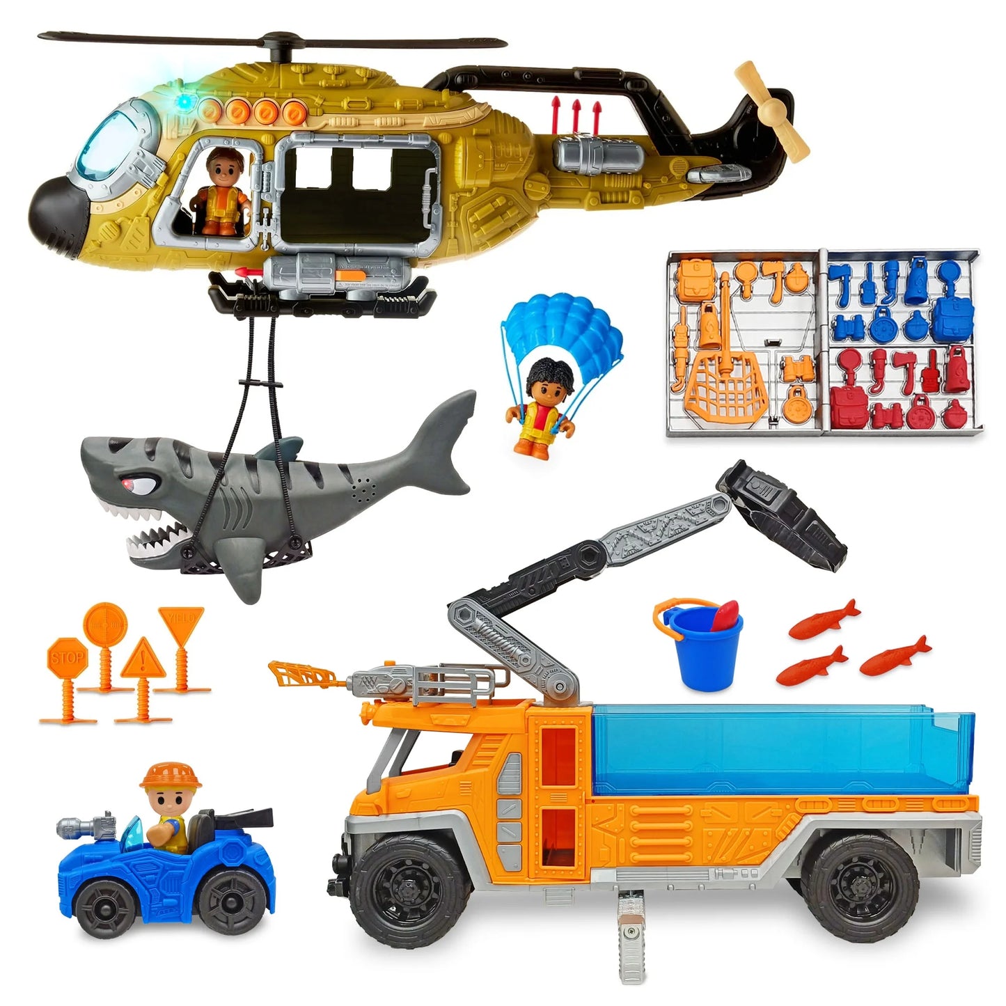 Kid Connection Juego de Misiones de Tiburones 52 Piezas