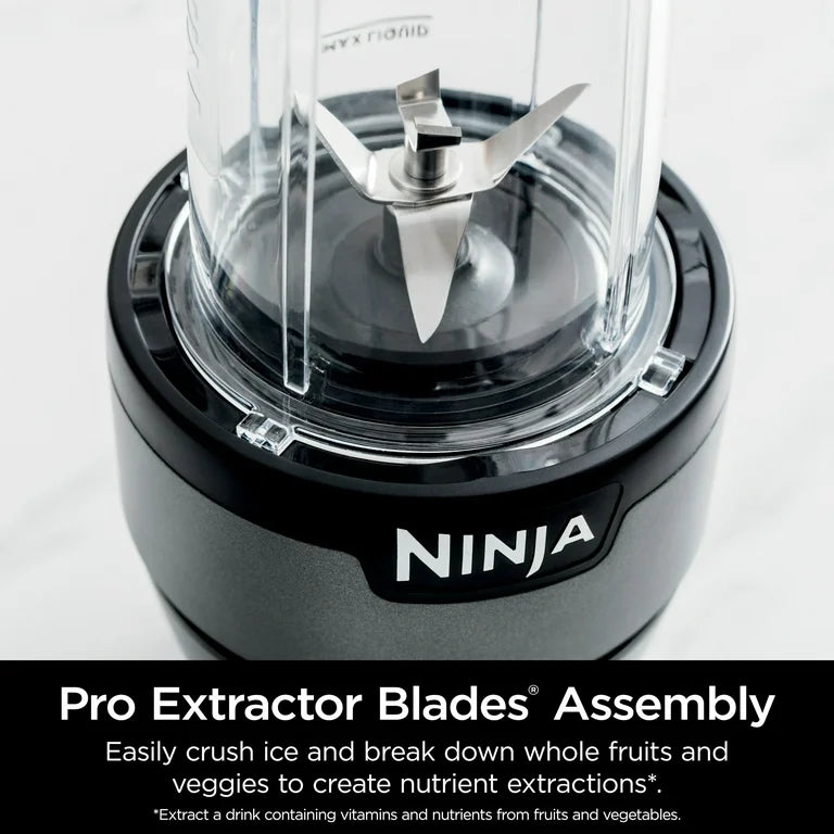 Nutri-Blender Ninja® Licuadora Personal 700Vatios, 2 Tazas para Llevar de 20 oz BN300