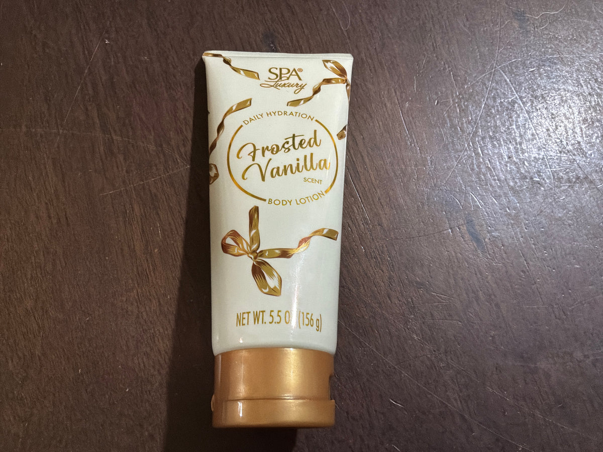 Spa Luxury Frosted Vanilla Scent Body Lotion