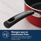 Juego de utensilios de cocina antiadherentes Tramontina Primaware de 18 piezas, rojo